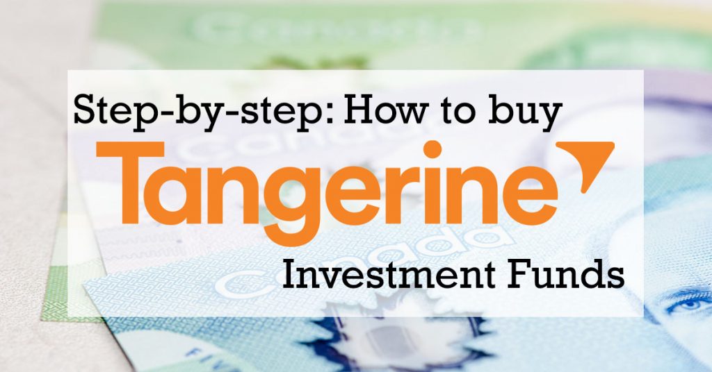 How to buy Tangerine Investment Funds banner