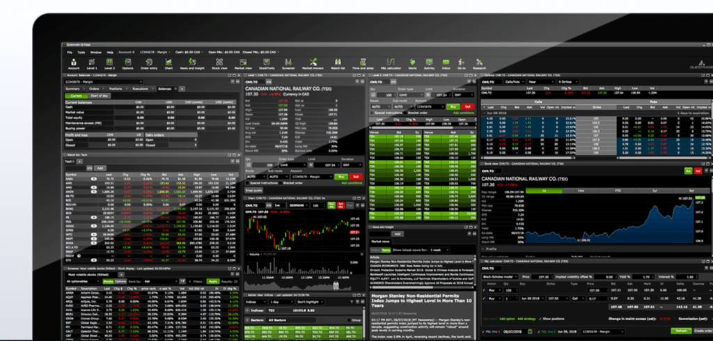Questrade IQ Edge trading platform